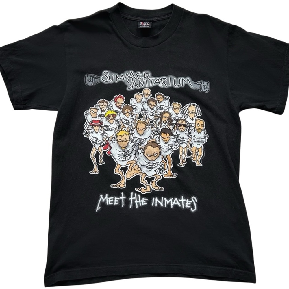 SUMMER SANITARIUM TOUR 2000 CONCERT TSHIRT L BLACK